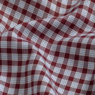The Red Thomas Mason Britton Twill Check Custom Shirt Custom Dress Shirt- Ledbury