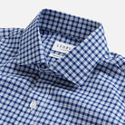 The Blue Thomas Mason Britton Twill Check Custom Shirt Custom Dress Shirt- Ledbury