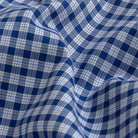 The Blue Thomas Mason Britton Twill Check Custom Shirt Custom Dress Shirt- Ledbury