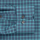 The Aqua Porter Check Custom Shirt Custom Casual Shirt- Ledbury