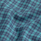 The Aqua Porter Check Custom Shirt Custom Casual Shirt- Ledbury