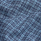 The Smoky Blue Porter Check Custom Shirt Custom Casual Shirt- Ledbury