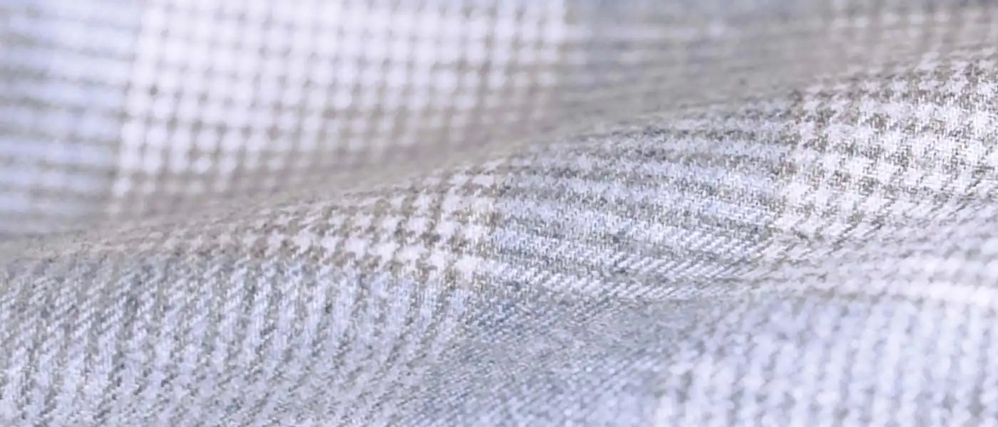 Close-up of a textured fabric with a subtle pattern