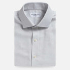 Pewter dress shirt custom fit - Ledbury Staverly