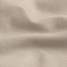 Close-up of 71% cotton 29% linen basket weave fabric on the Light Tan Shirt Jacket by Ledbury