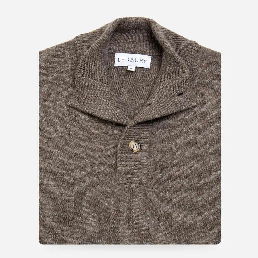 The Seal Heather Brewer Mock Neck Sweater Sweater- Ledbury