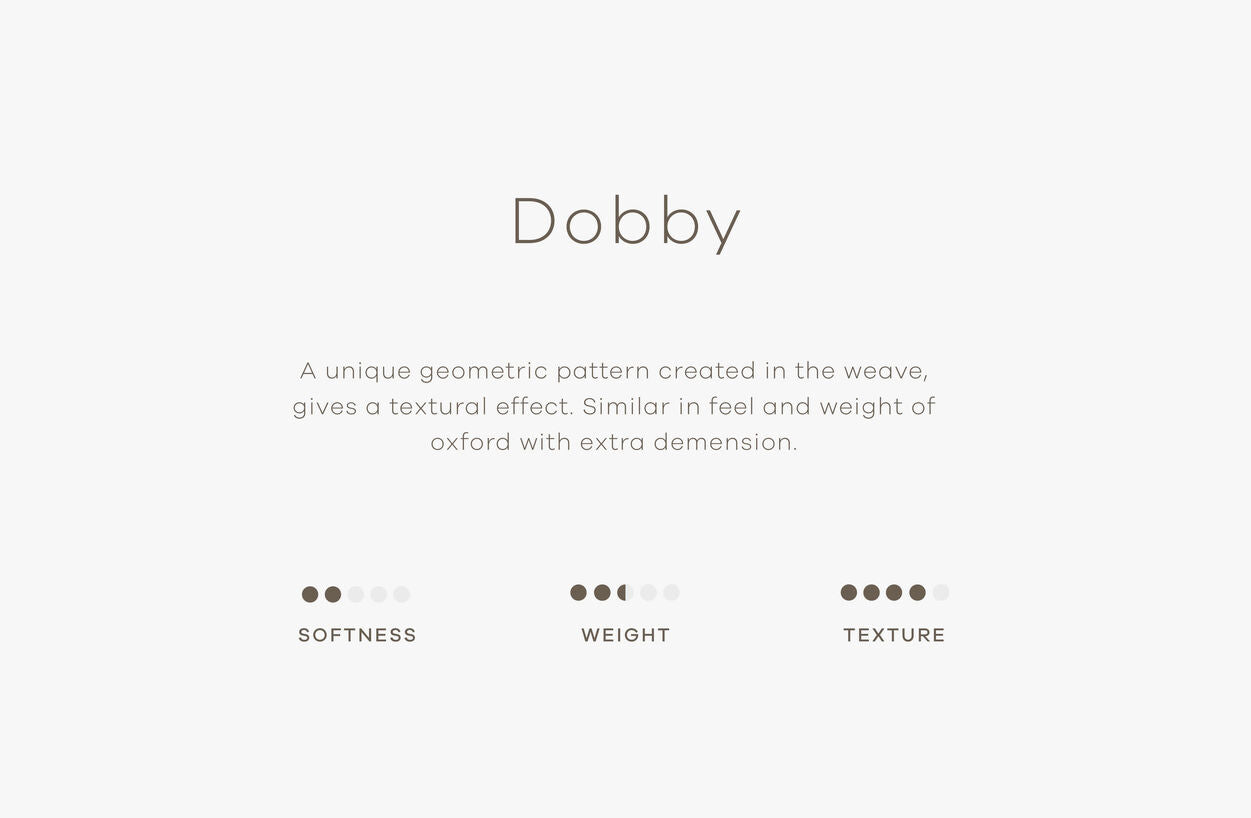 Softness 2/5, Weight 2.5/5, Texture 4/5