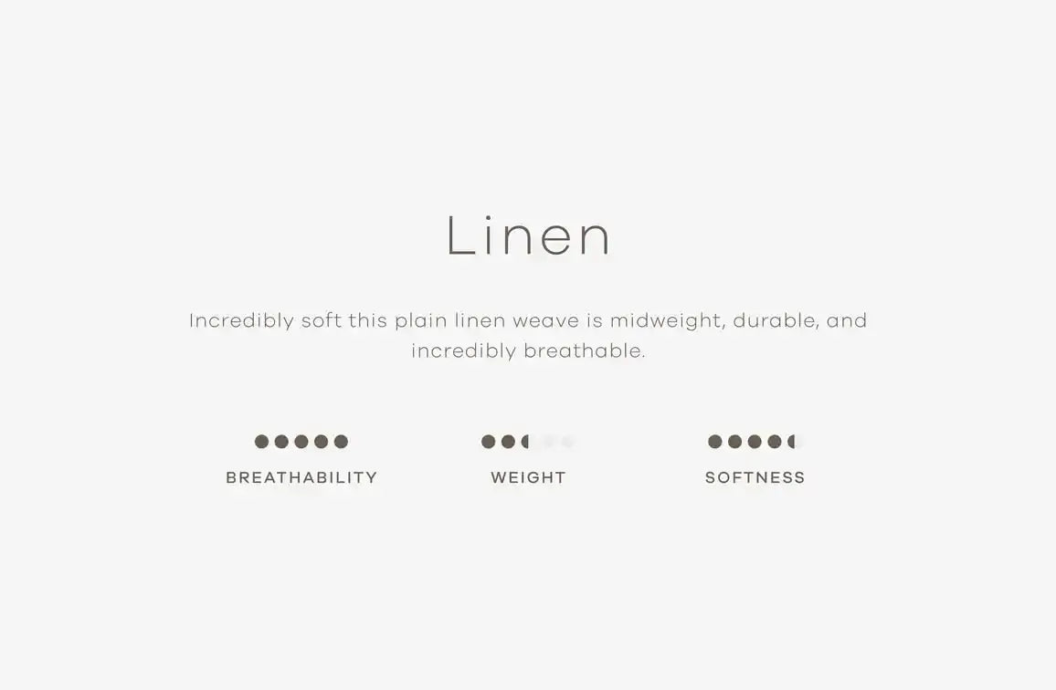 Breathability 5/5, Weight 2.5/5, Softness 4.5/5