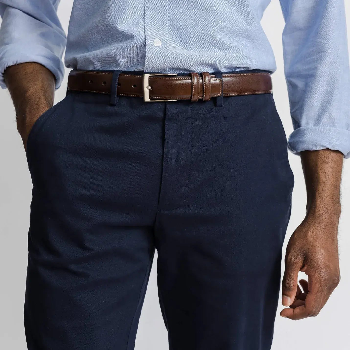 The Navy Richmond Chino Custom Pant Custom Pant- Ledbury