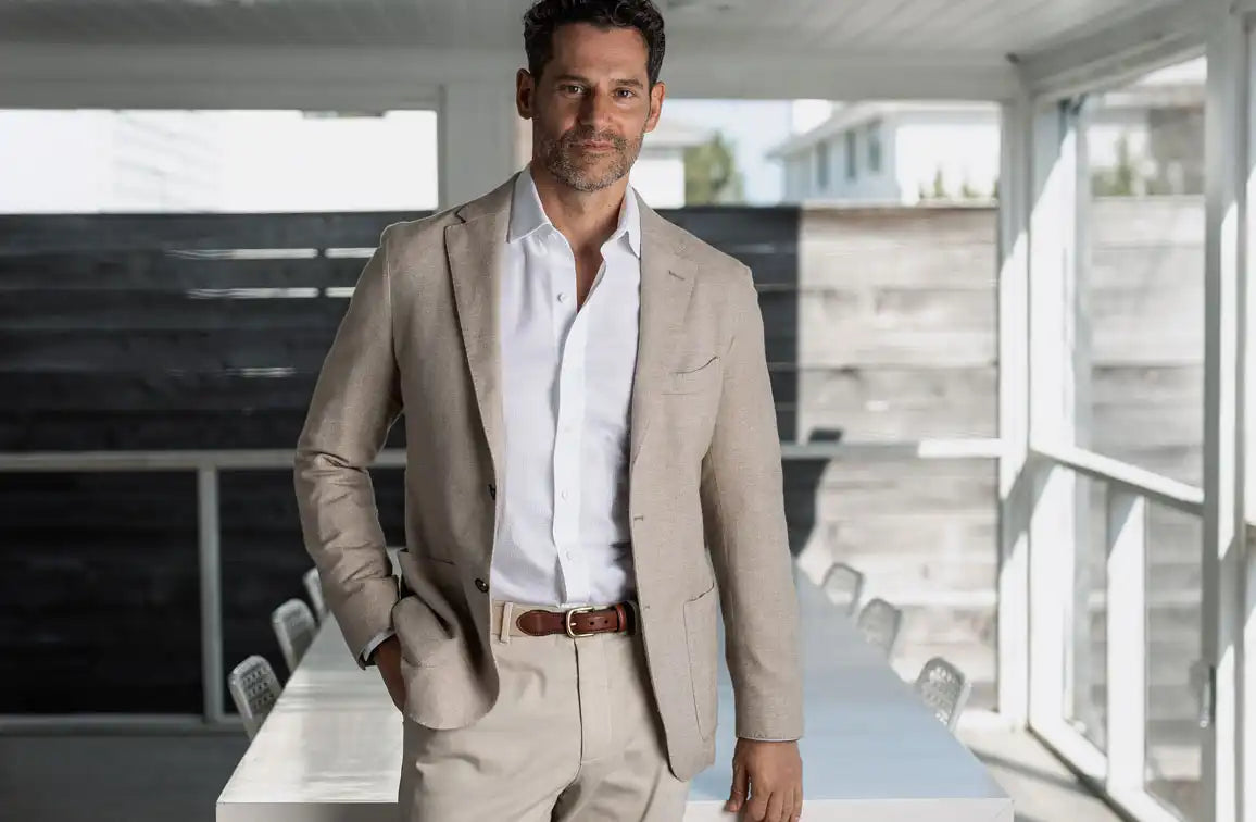 dress shirts sale PLAID PERFORMANCE SHIRT GREY/WHITE / L (16-16.5 34/35) / Slim wrinkle resistant Pure Supima Cotton Regular-Finish English