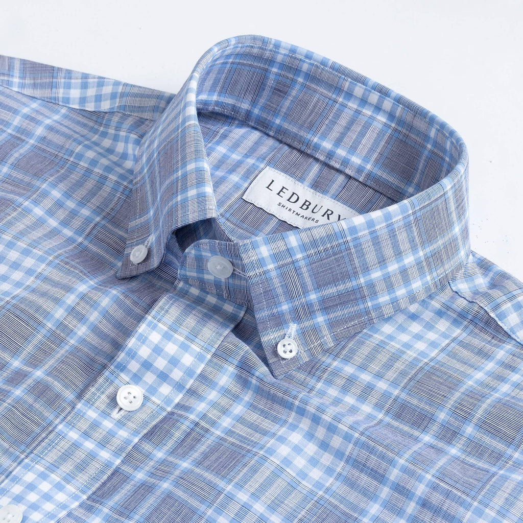 The Albini Carpenter Chambray Custom Shirt Custom Casual Shirt- Ledbury