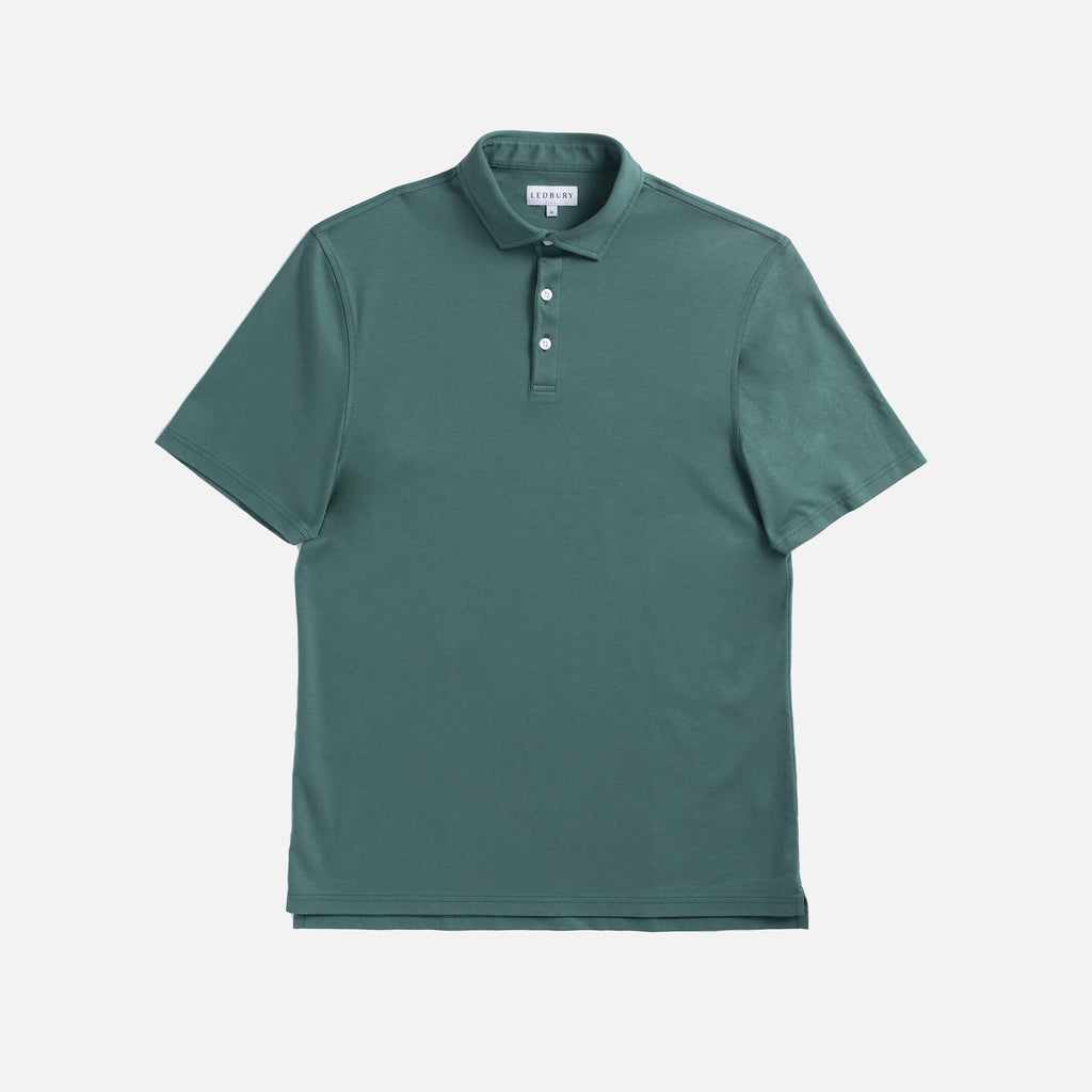 The Green Arlon Knit Custom Polo Custom Polo- Ledbury