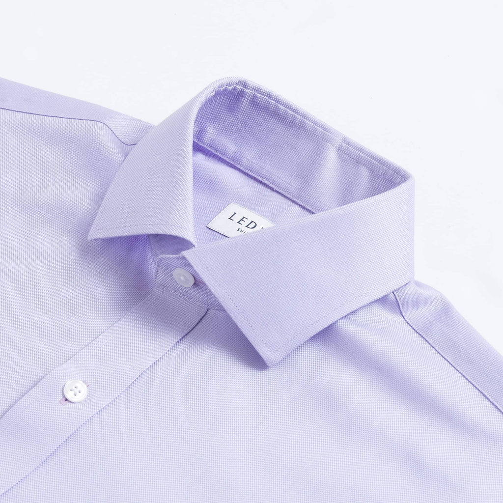 The Lavender Belvedere Royal Oxford Dress Shirt Dress Shirt- Ledbury