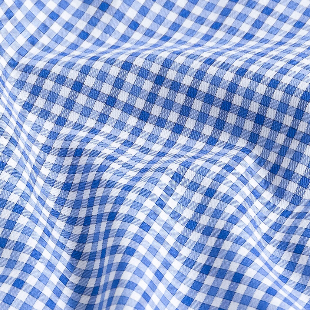 The Blue Thomas Mason Ghent Gingham Custom Shirt Custom Dress Shirt- Ledbury