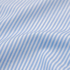 The Blue Wheeler Non Iron Stripe Custom Shirt Custom Dress Shirt- Ledbury