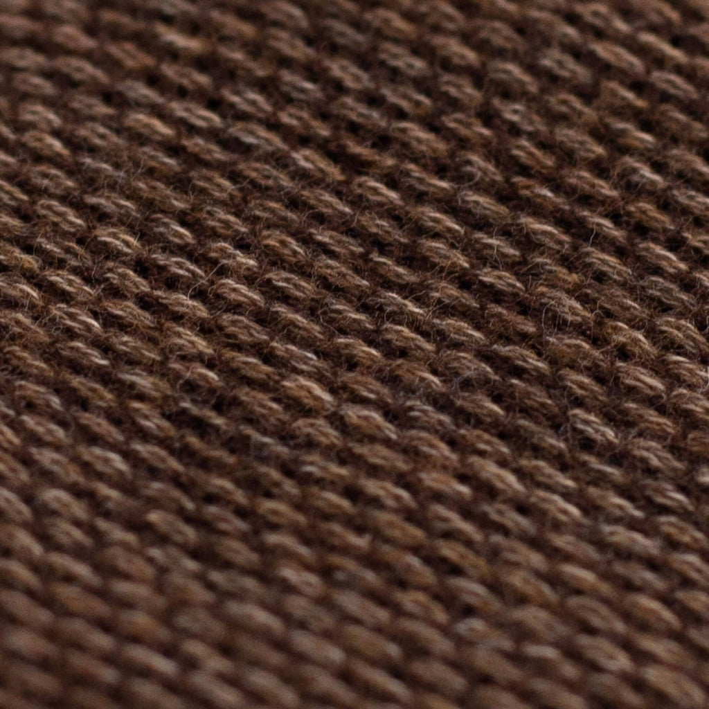 The Brown Heather Knit Tie Tie- Ledbury