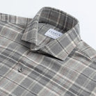 The Light Grey Callisto Plaid Custom Shirt Custom Casual Shirt- Ledbury