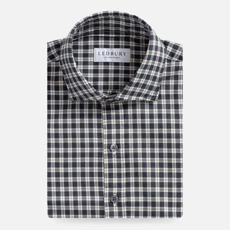 KIYONAGA&CO. THOMAS MASON フランネルチェックシャツ The-Charcoal-Thomas-Mason-
