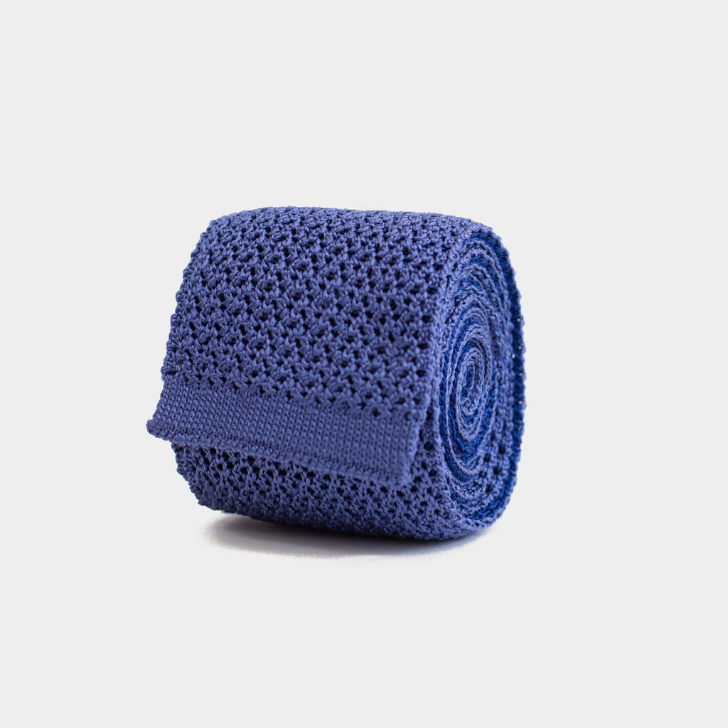 The Dusk Blue Caden Tie Tie- Ledbury