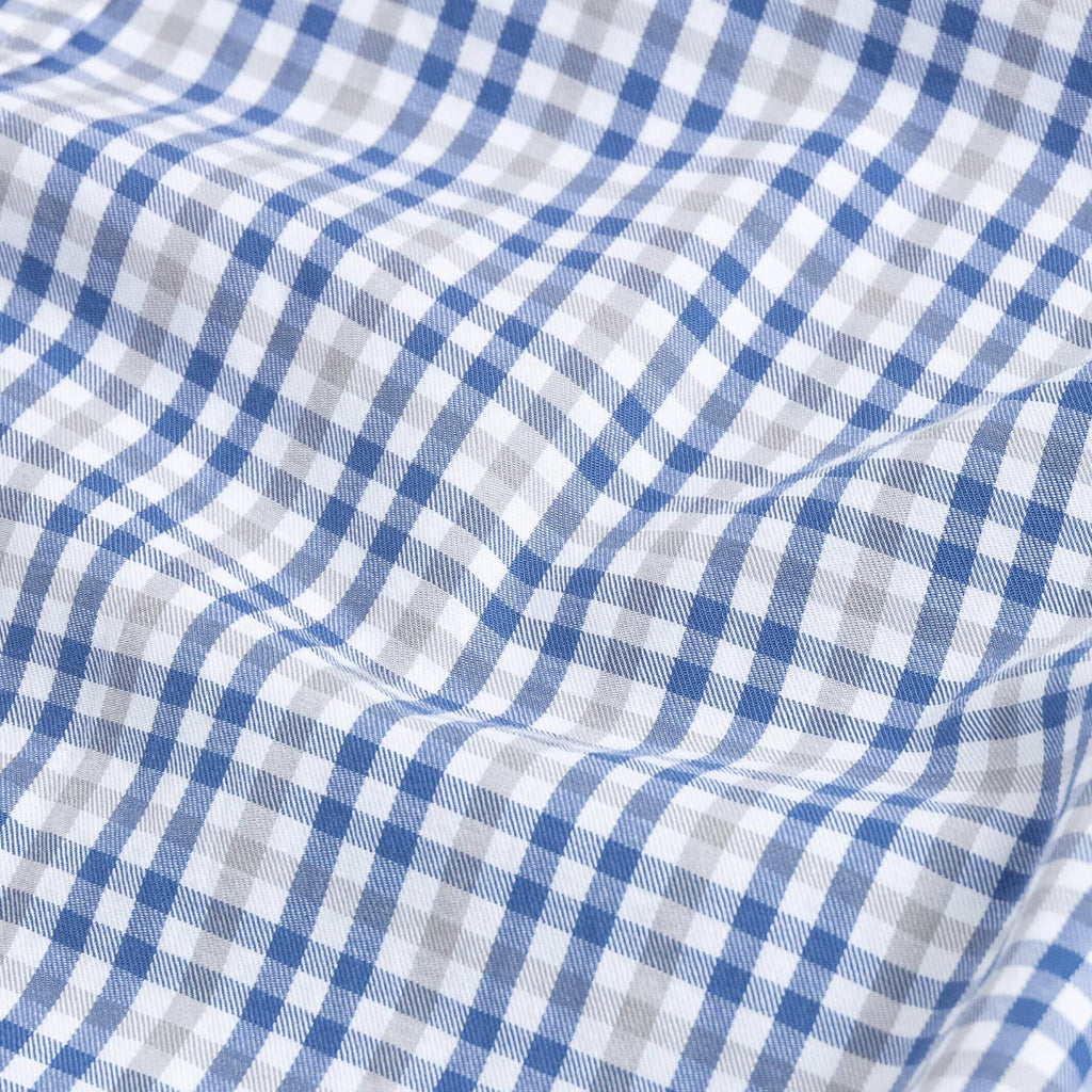 The Blue Ginby Twill Custom Shirt Custom Dress Shirt- Ledbury