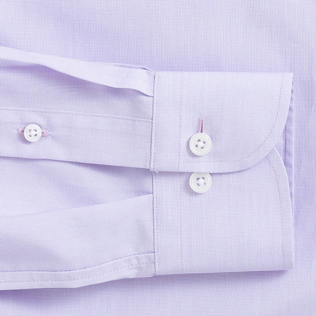 The Lilac Estes Poplin Dress Shirt Dress Shirt- Ledbury