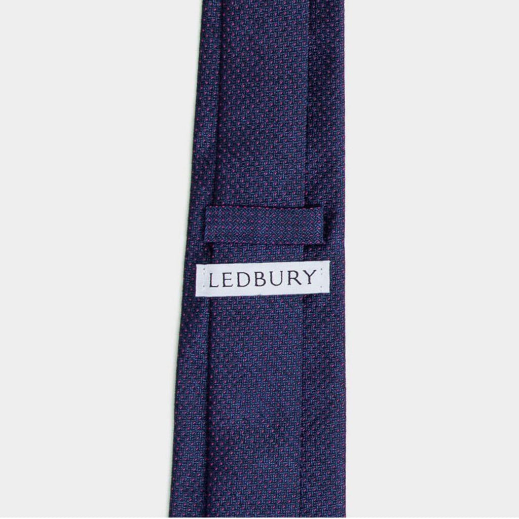 The Navy Tilbury Tie Tie- Ledbury