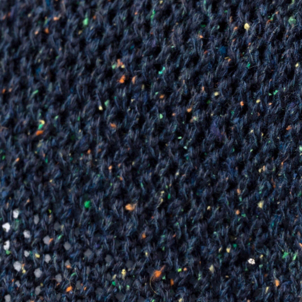 The Navy Wilshire Knit Tie Tie- Ledbury