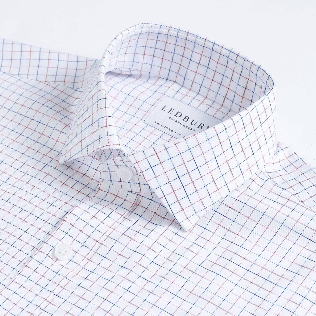 The Red Bryant Check Dress Shirt Dress Shirt- Ledbury