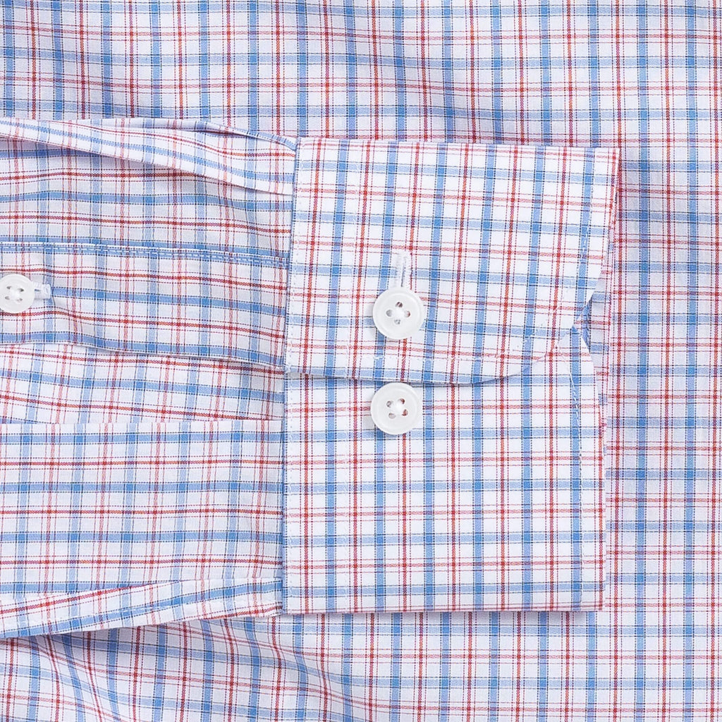 The Red Hallock Check Dress Shirt Dress Shirt- Ledbury