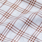 The Rustic Brown Arnett Plaid Custom Shirt Custom Casual Shirt- Ledbury