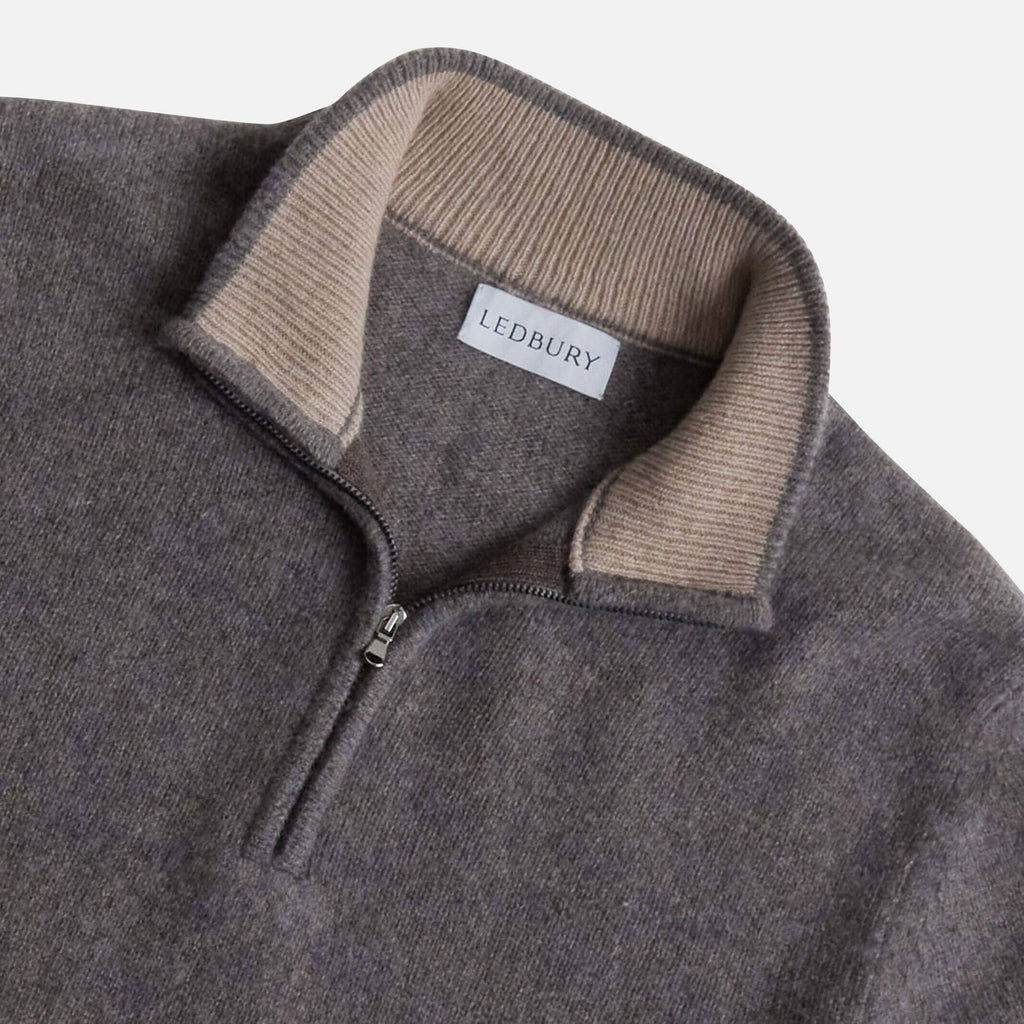 The Seal Heather Ashton Half-Zip Sweater Sweater- Ledbury