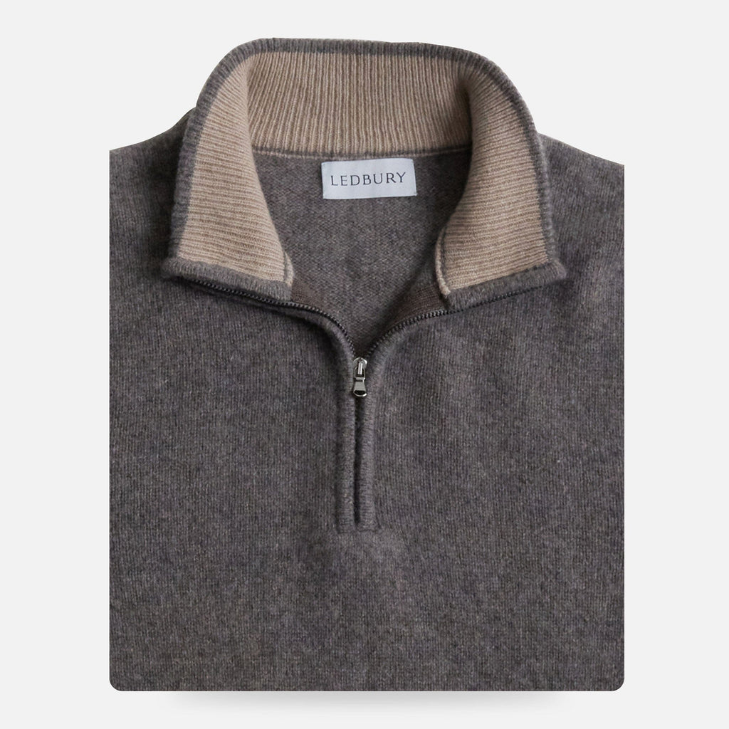 The Seal Heather Ashton Half-Zip Sweater Sweater- Ledbury