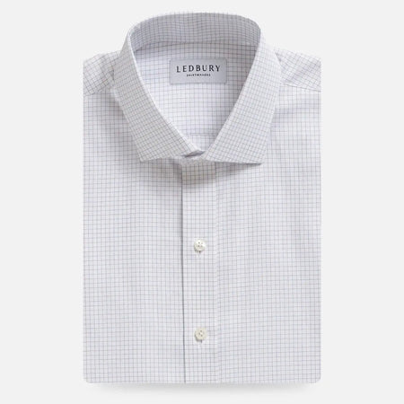The Brick Red Singer Check Custom Shirt – Ledbury