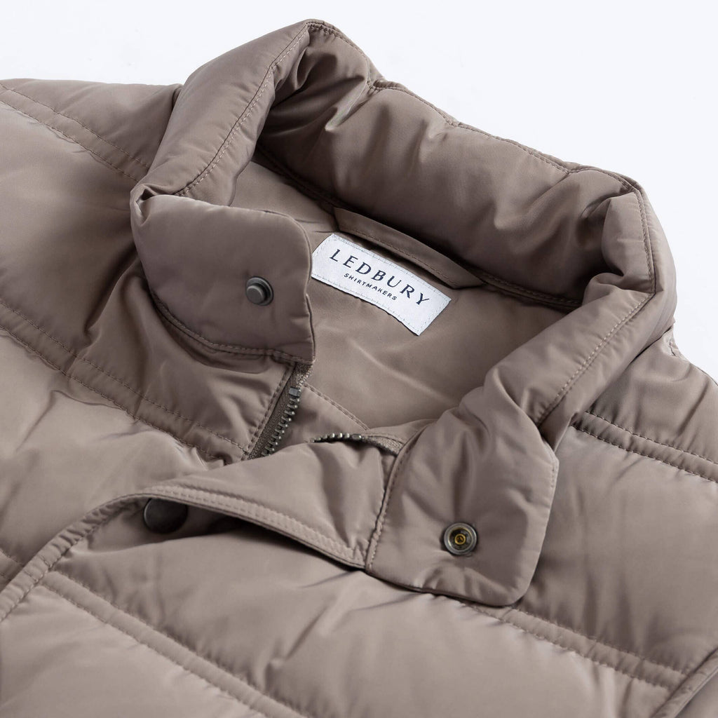The Taupe Timberline Custom Vest Custom Vest- Ledbury