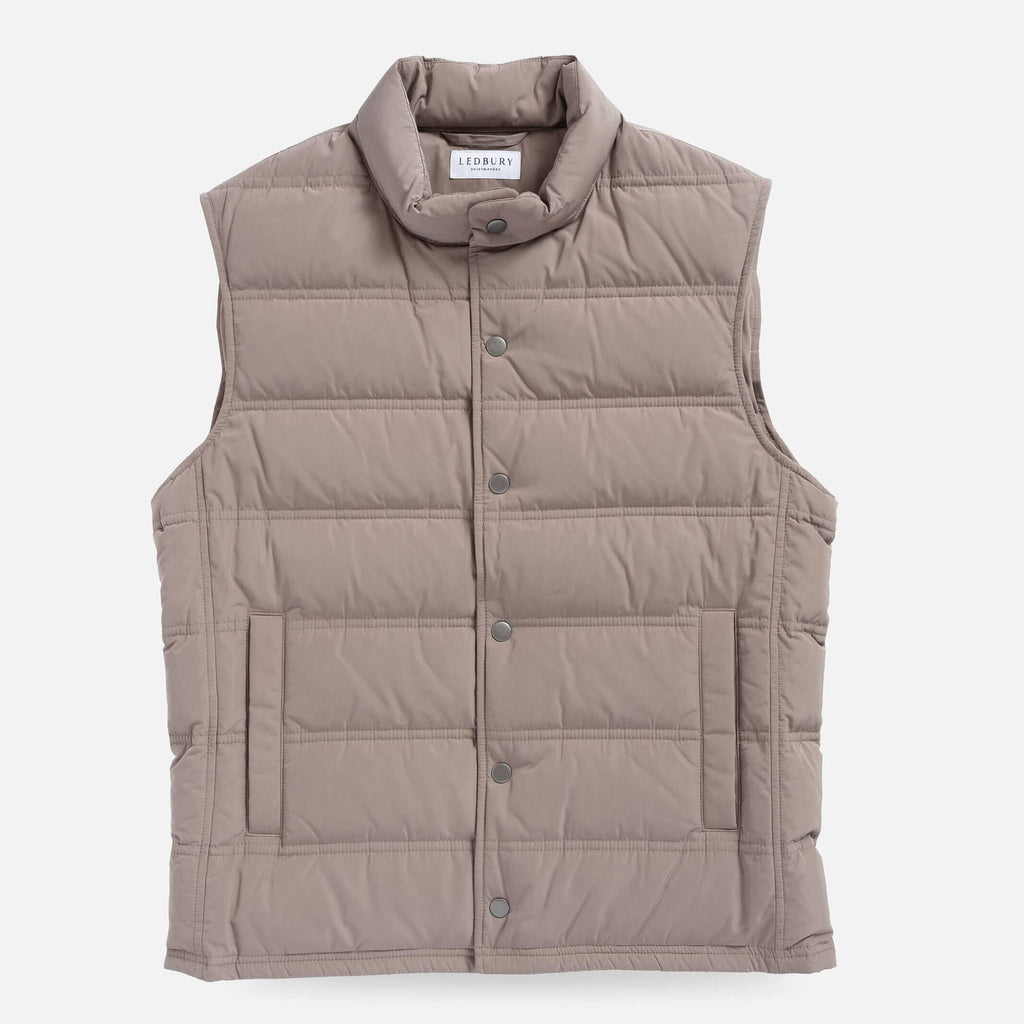 The Taupe Timberline Custom Vest Custom Vest- Ledbury