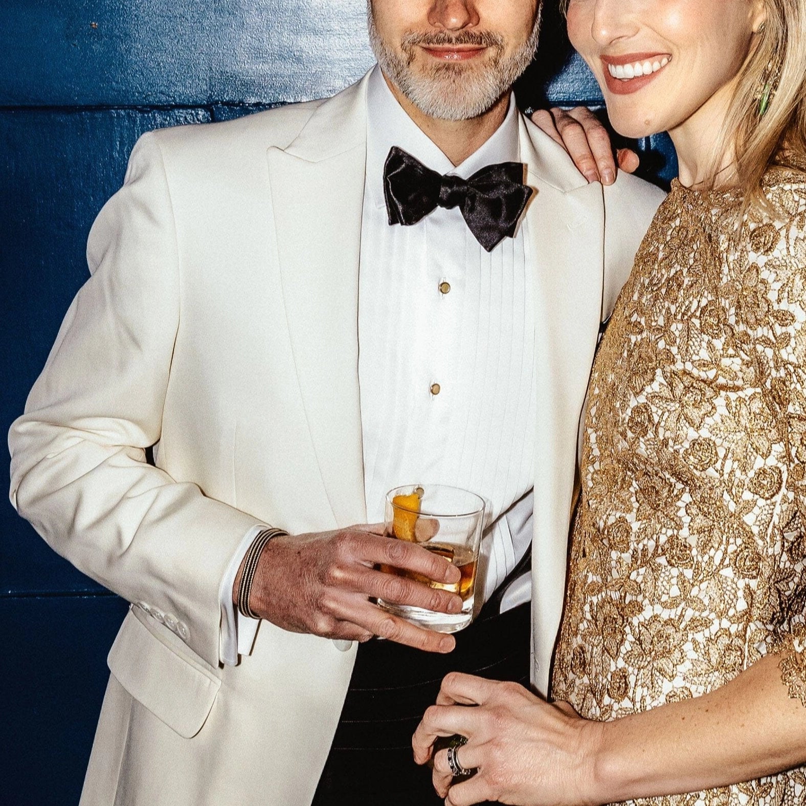 The White Sanders Non Iron Pleated Front Tuxedo Custom Shirt Custom Dress Shirt- Ledbury