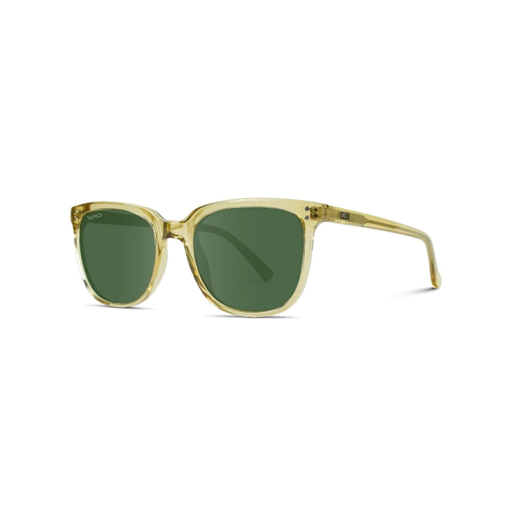 WMP Champagne Crystal Abner Square Sunglasses Sunglasses- Ledbury