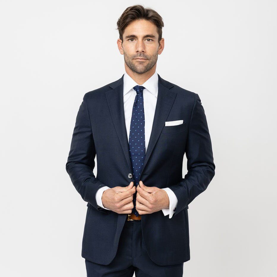 The White Fine Twill French Cuff Dress Shirt – Ledbury