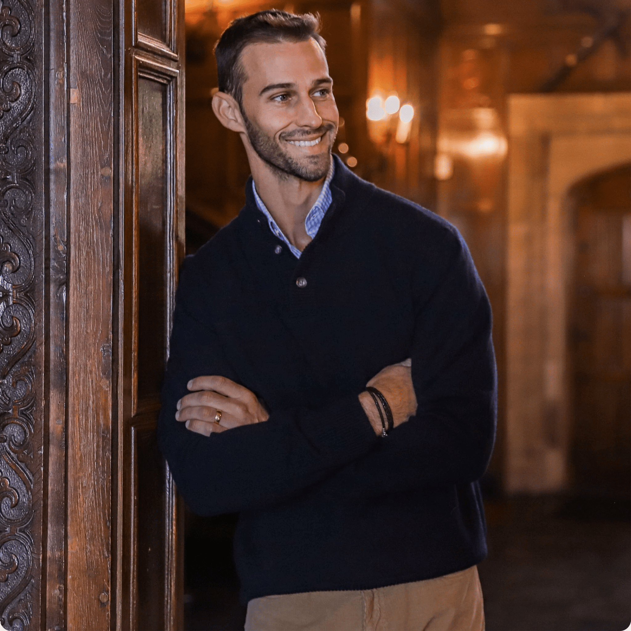 Mock dress shirt collar sales