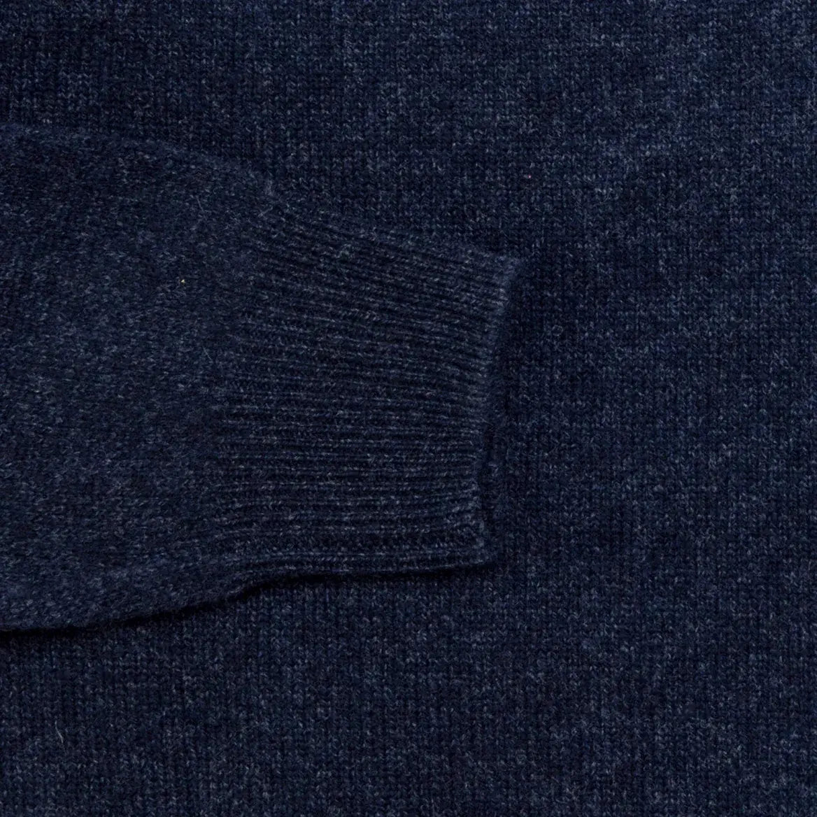 The Navy Heather Brewer Mock Neck Sweater Sweater- Ledbury