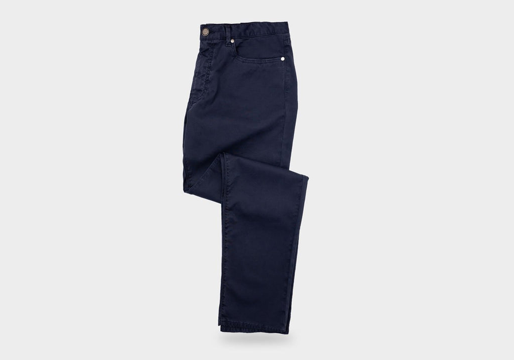 The Airforce Blue Franklin Bedford Stretch Pant Pant- Ledbury