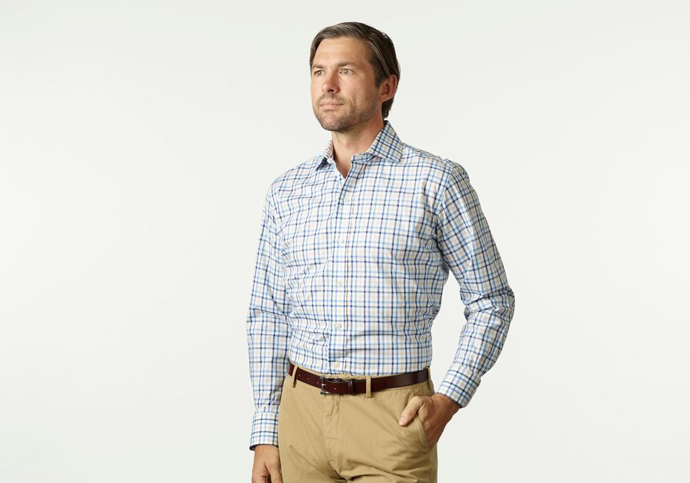 The Stone Ladley Check Casual Shirt Casual Shirt- Ledbury