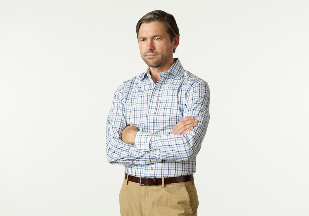 The Stone Ladley Check Casual Shirt Casual Shirt- Ledbury