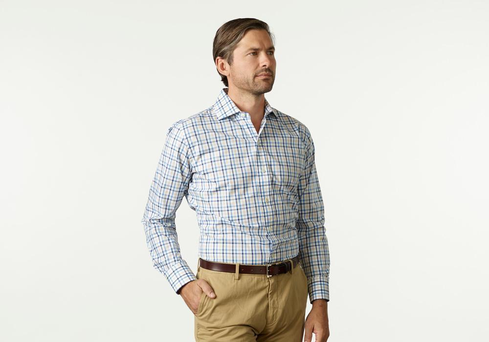 The Stone Ladley Check Casual Shirt Casual Shirt- Ledbury