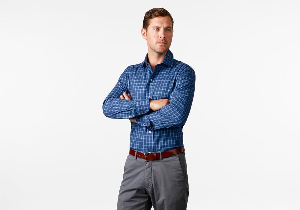 The Dawson Oxford Dress Shirt Dress Shirt- Ledbury