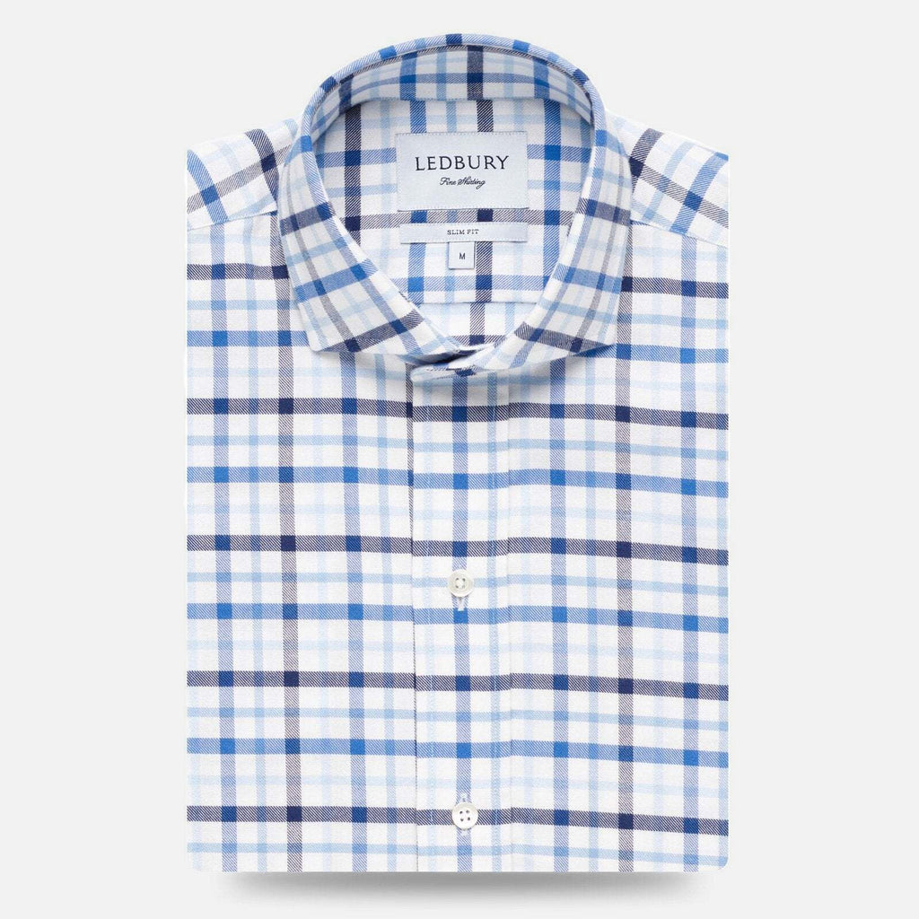 The Blue Cramer Flannel Casual Shirt Casual Shirt- Ledbury