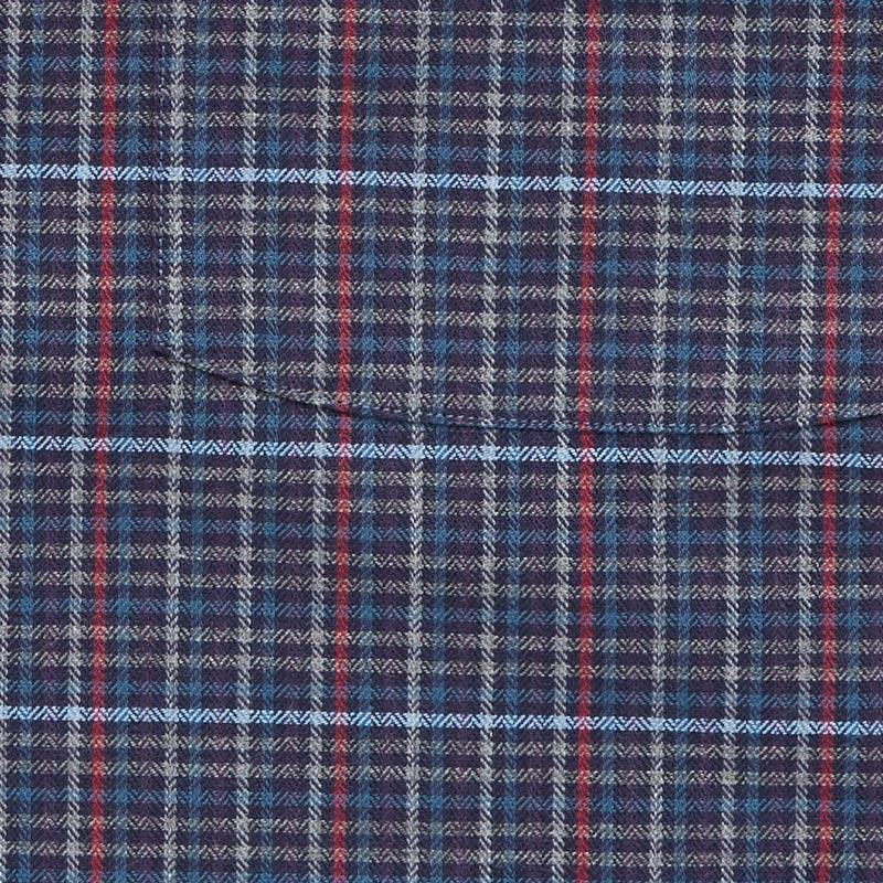 The Navy Palmyra Check Casual Shirt Casual Shirt- Ledbury