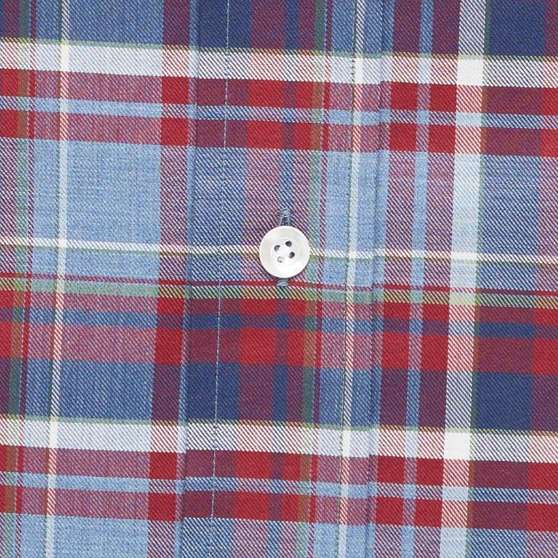 The Red Avondale Plaid Casual Shirt Casual Shirt- Ledbury