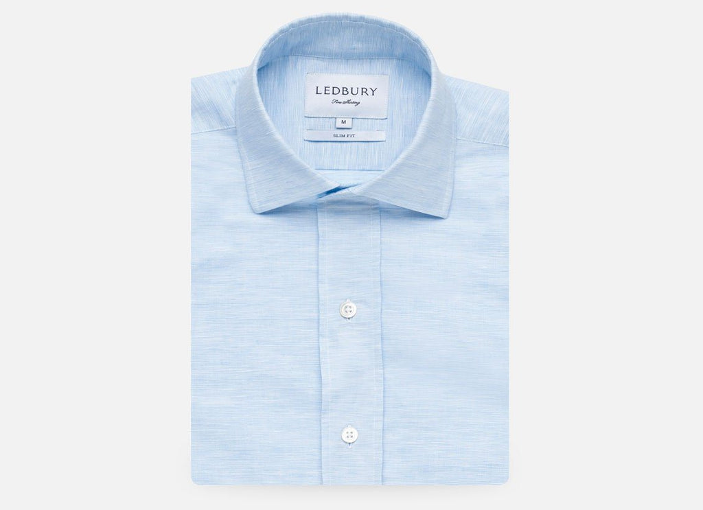 The Blue Edmunton Dress Shirt Dress Shirt- Ledbury