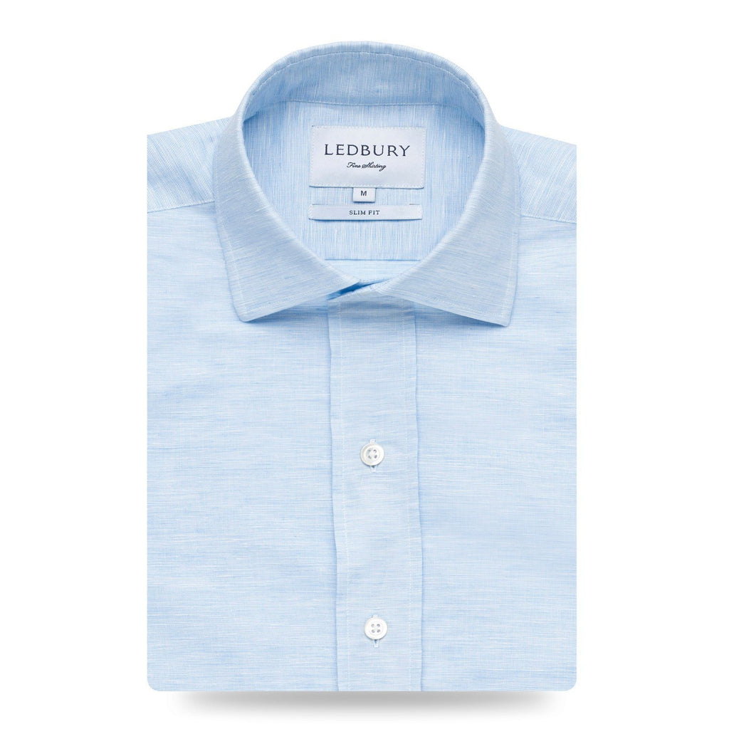 The Blue Edmunton Dress Shirt Dress Shirt- Ledbury
